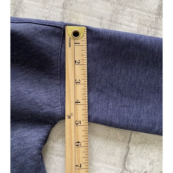 Under Armour Womens Heather Blue Athletic Cardigan Lightweight Flattering Fit XS - Picture 4 of 10